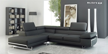 Leather sofa Moonraker